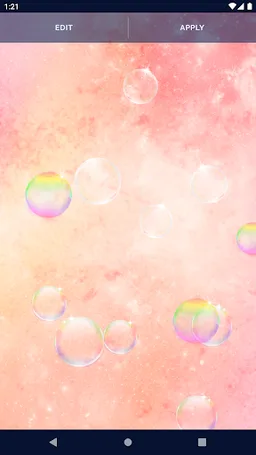 Soap Bubble Live Wallpaper screenshot 3