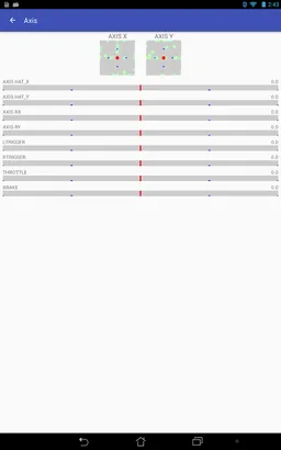 Gamepad tester screenshot 2