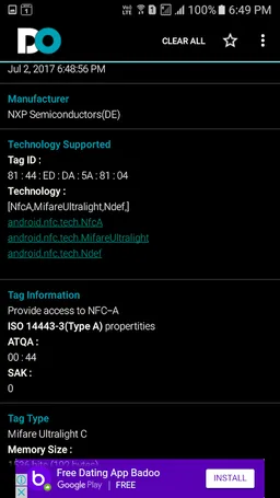 DoNfc - NFC Reader & Creater screenshot 6