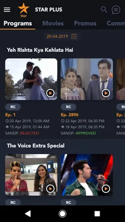 Content Live screenshot 2