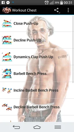 chest workout screenshot 2