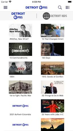 Detroit PBS screenshot 4