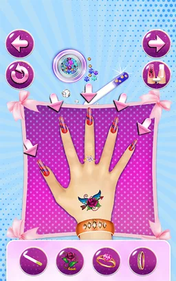 Modnail - Nail Salon Game screenshot 2