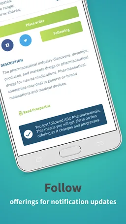 ClickIPO - Invest in IPOs screenshot 4