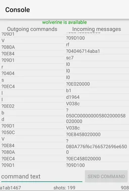 Wolverine Airsoft BluetoothFCU screenshot 1