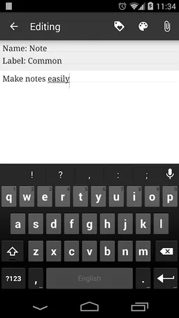 MobiNotes screenshot 3