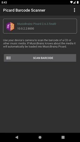Picard Barcode Scanner screenshot 1