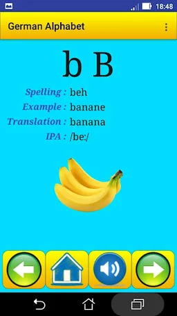 German alphabet for students screenshot 4