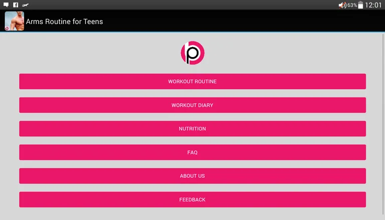 Arms Routine for Teens screenshot 10