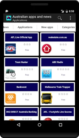 Australian apps and games screenshot 1