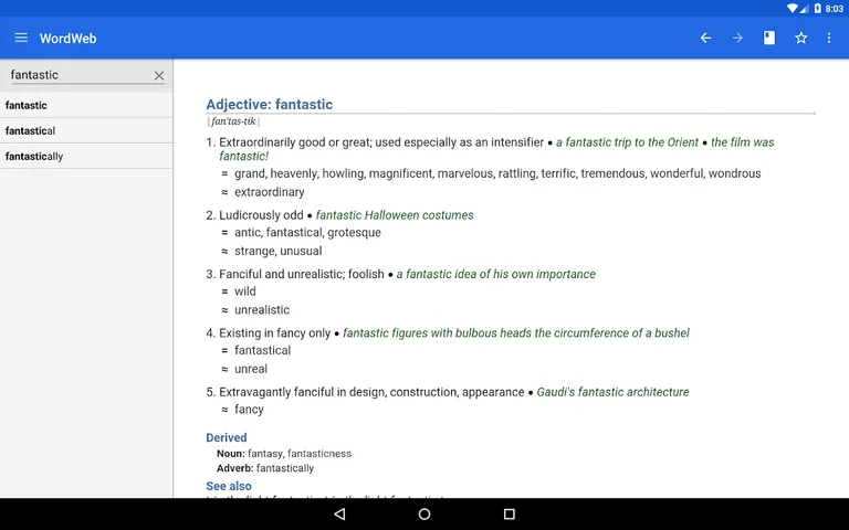 Dictionary - WordWeb screenshot 9