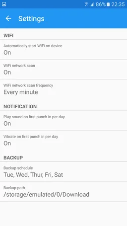 WiFi Time Tracker screenshot 7