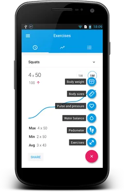 Exercise Journal. Workout Progress Tracker screenshot 10