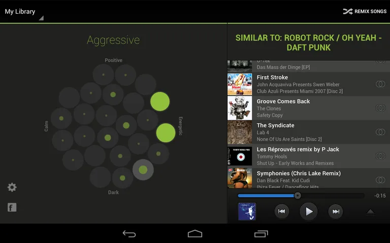 HABU music screenshot 2