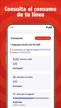 OXXO CEL screenshot 2