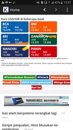 Kontan.co.id screenshot 3
