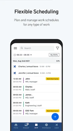 Shiftee - Schedule & Timeclock screenshot 3