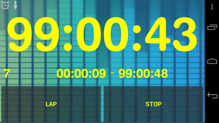 Simple stopwatch screenshot 12
