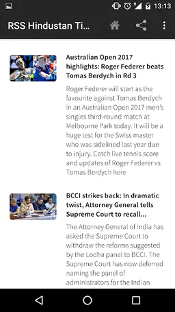 RSS Hindustan Times screenshot 6