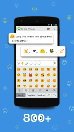 TouchPal Emoji - Color Smiley screenshot 3
