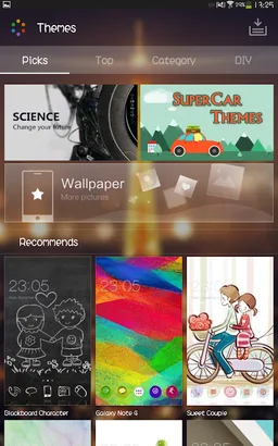 Night view of Paris theme screenshot 7