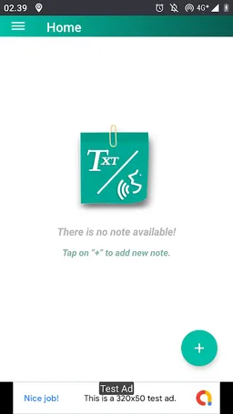 New Apps Voice Notes screenshot 1