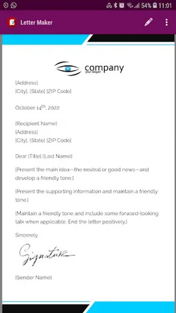 Letter Maker screenshot 1