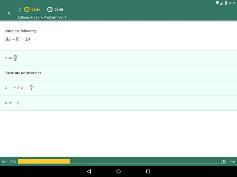 College Algebra Practice, Prep screenshot 3