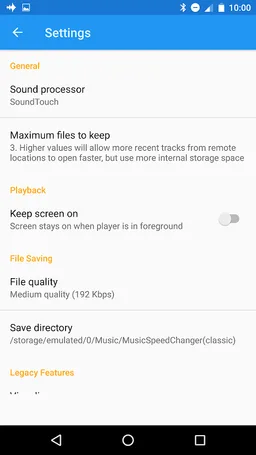 Music Speed Changer (Classic) screenshot 2