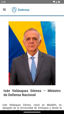 Mindefensa Colombia screenshot 3