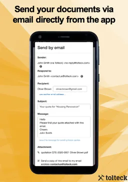 Tolteck : Quote & Invoicing screenshot 3