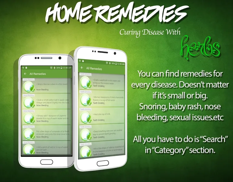 Home Remedies - Cure Disease With Herbs & Ayurveda screenshot 1