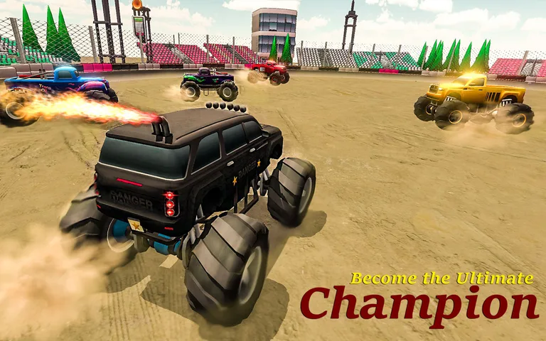 Demolition Derby-Monster Truck screenshot 8