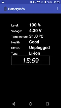 Battery Information screenshot 3