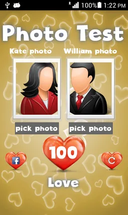 Photo Love Test for Fun screenshot 2