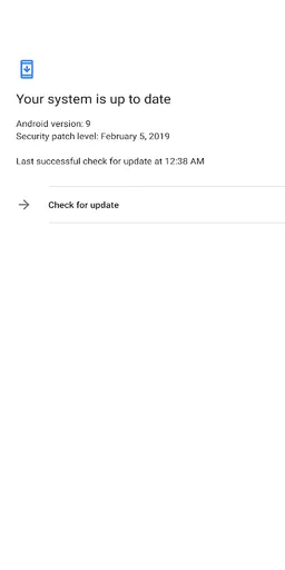 check android 10 update ,software update screenshot 4