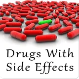 Drug with sideeffect icon