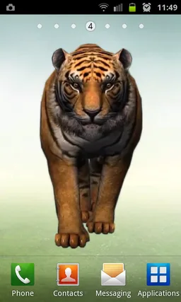 Tiger HD Live Wallpaper screenshot 2