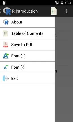 R Language Reference Guide screenshot 5