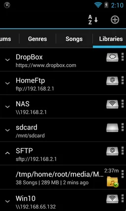 Soumi: Network Music Player screenshot 5