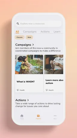 now-u: take meaningful action screenshot 6