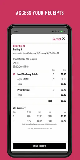 Really Awesome Coffee Loyalty screenshot 7