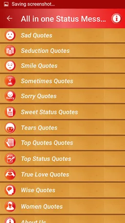 All Status Messages & Quotes screenshot 6