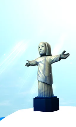 Christ The Redeemer Statue 3D screenshot 5