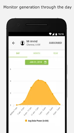 Oorjan - Solar Monitoring App screenshot 5