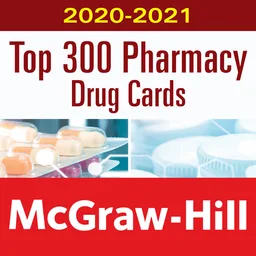 McGraw-Hill's 2020/21 Top 300 Pharmacy Drug Cards icon