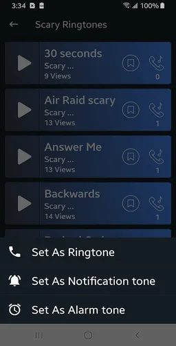 Ringtones XL screenshot 1