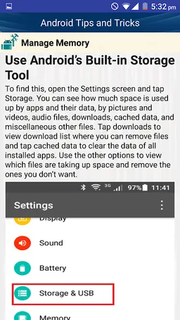 Tips Tricks for Android Phones screenshot 4