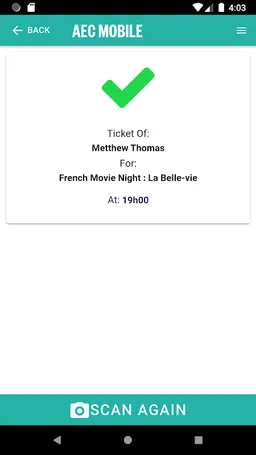 AEC Events screenshot 4