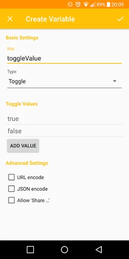 HTTP Request Shortcuts screenshot 8